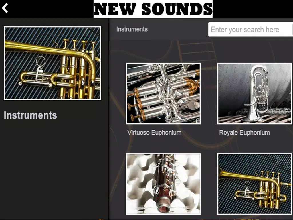 Zrzuty ekranu New Sounds iPad 
