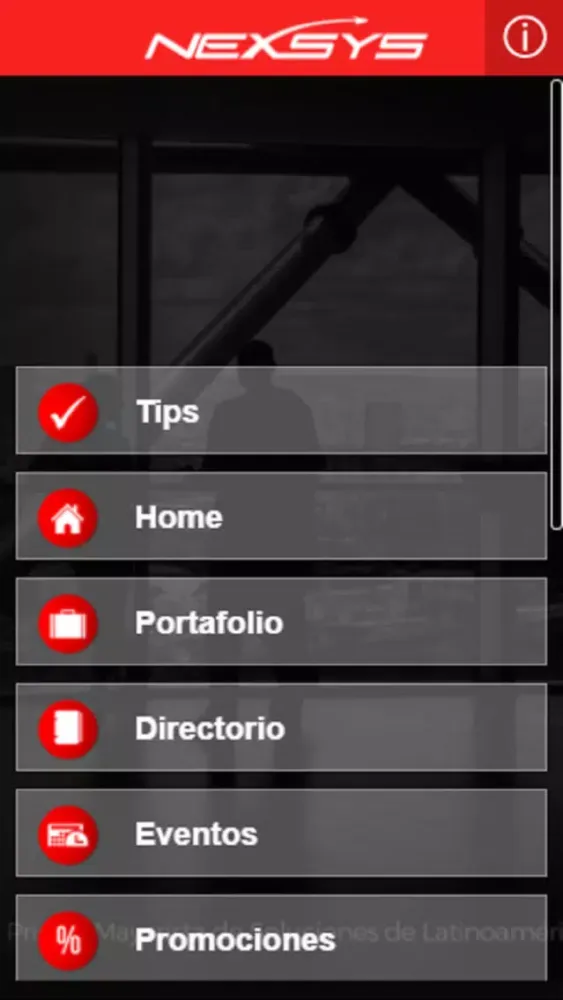 Captures d'écran de Nexsys de Ecuador