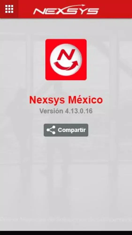 Capturas de tela do Nexsys México