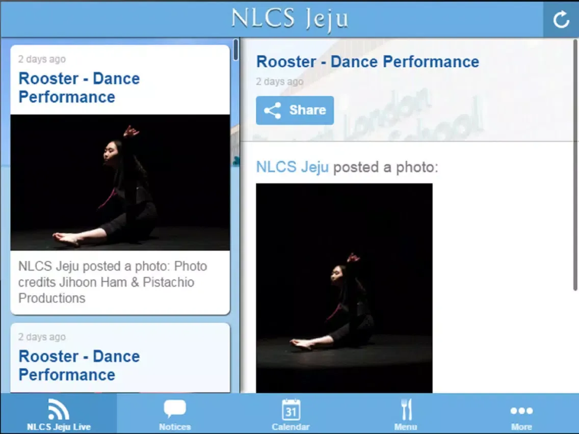 NLCS Jeju iPad 應用截圖