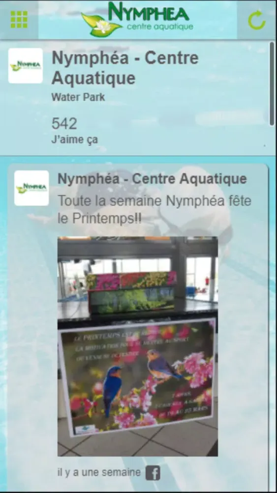 Screenshot di Centre aquatique Nymphéa