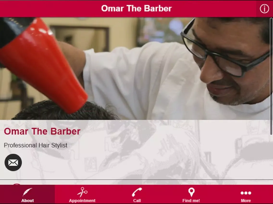 Ảnh chụp màn hình của Key West Barber iPad 