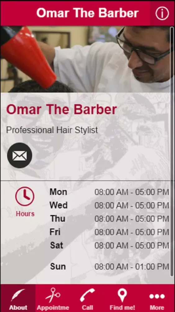 Ảnh chụp màn hình của Key West Barber