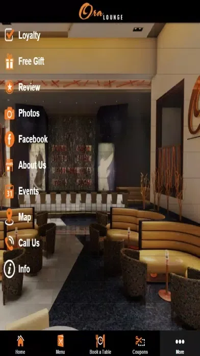 Tangkapan skrin Ora Lounge