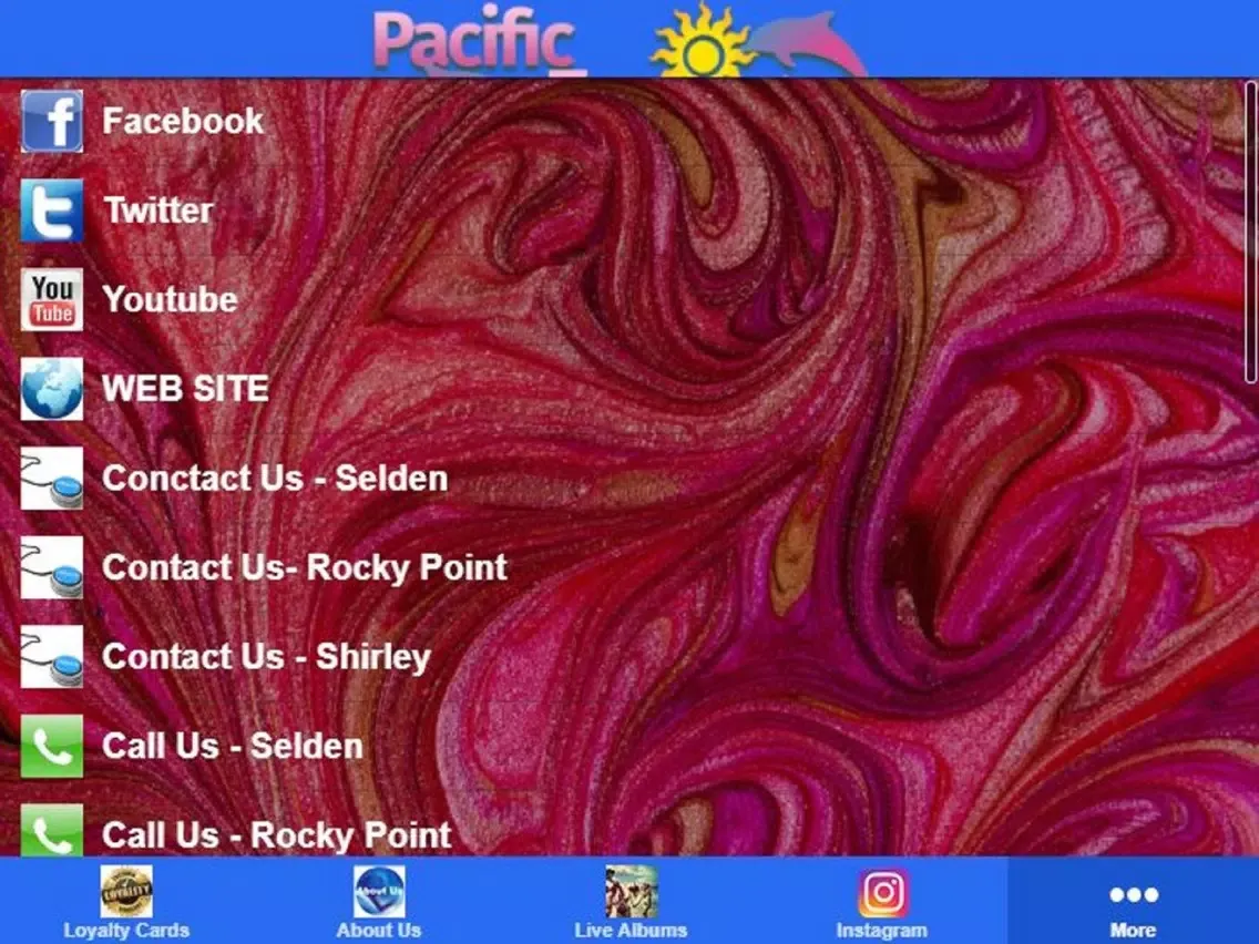 PACIFIC TANNING iPad  Screenshots