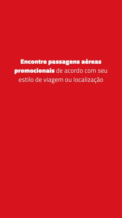 Ảnh chụp màn hình của Passagens Imperdíveis