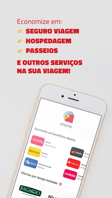 Ảnh chụp màn hình của Passagens Imperdíveis