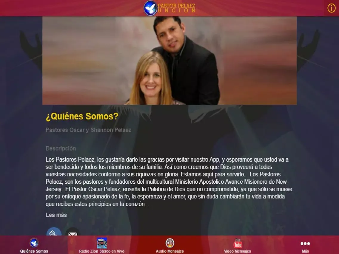 Pastor Oscar Pelaez iPad  Screenshots
