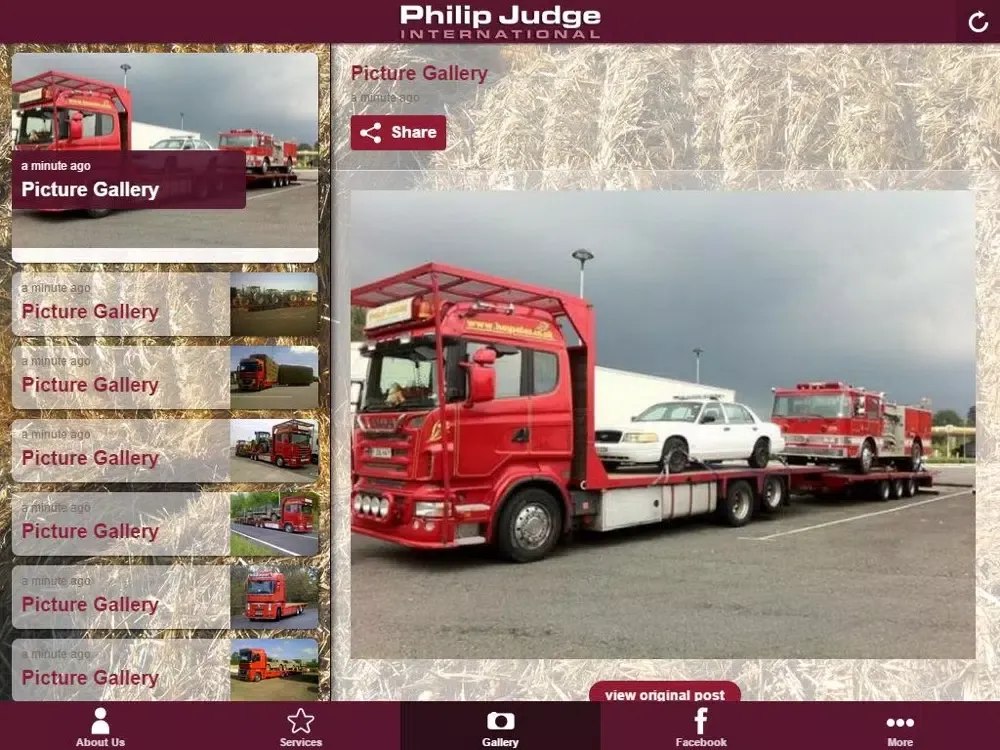 Philip Judge International iPad  سکرین شاٹس