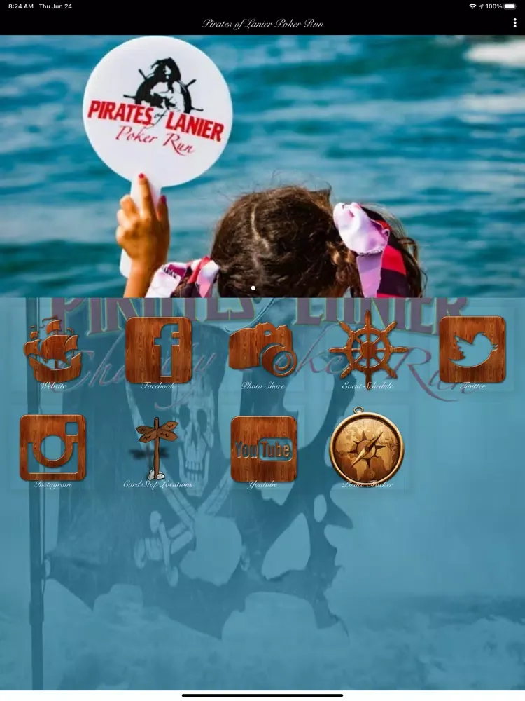 Ảnh chụp màn hình của Pirates of Lanier Poker Run iPad 