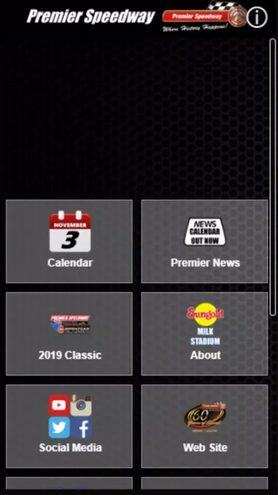 Capturas de tela do Premier Speedway
