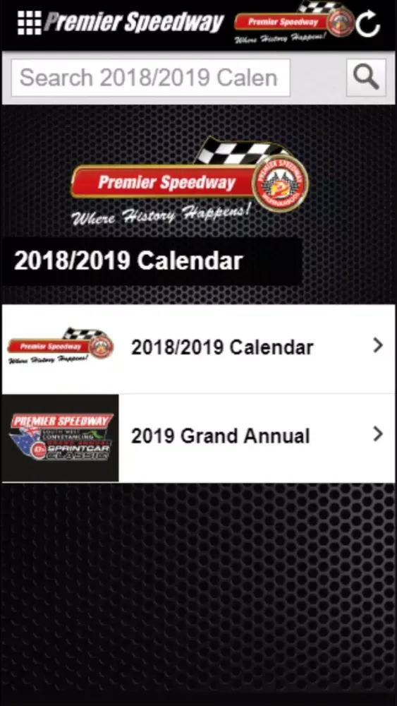 Capturas de tela do Premier Speedway
