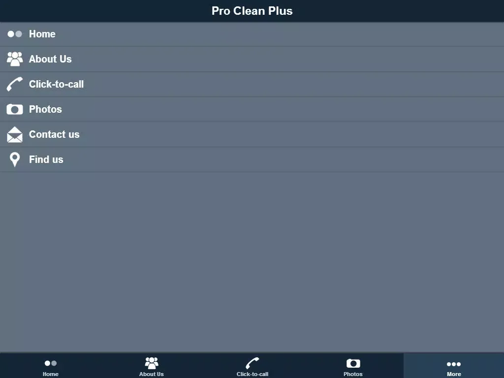 Zrzuty ekranu Pro Clean Plus iPad 