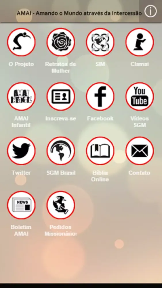 Zrzuty ekranu Projeto AMAI