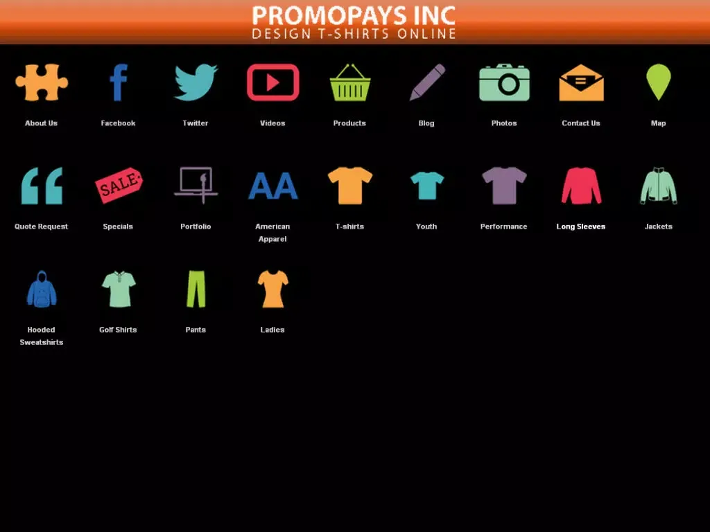 PromoPays Custom T-shirts iPad 應用截圖