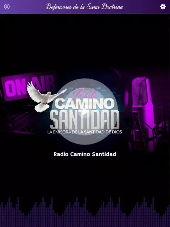 Ảnh chụp màn hình của Radio Camino Santidad iPad 