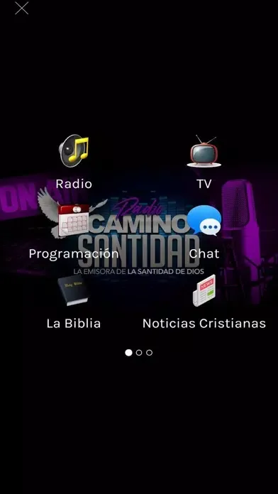 Ảnh chụp màn hình của Radio Camino Santidad