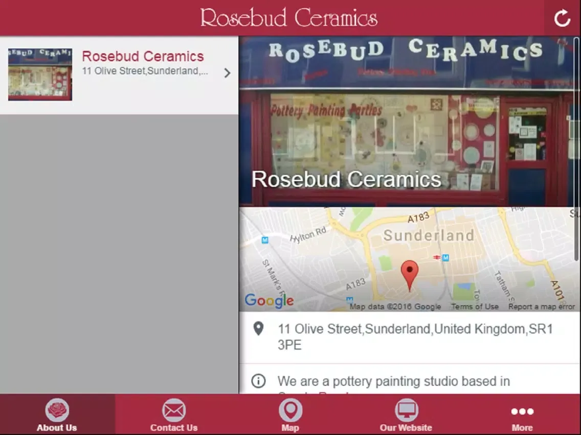 Rosebud Ceramics iPad 應用截圖