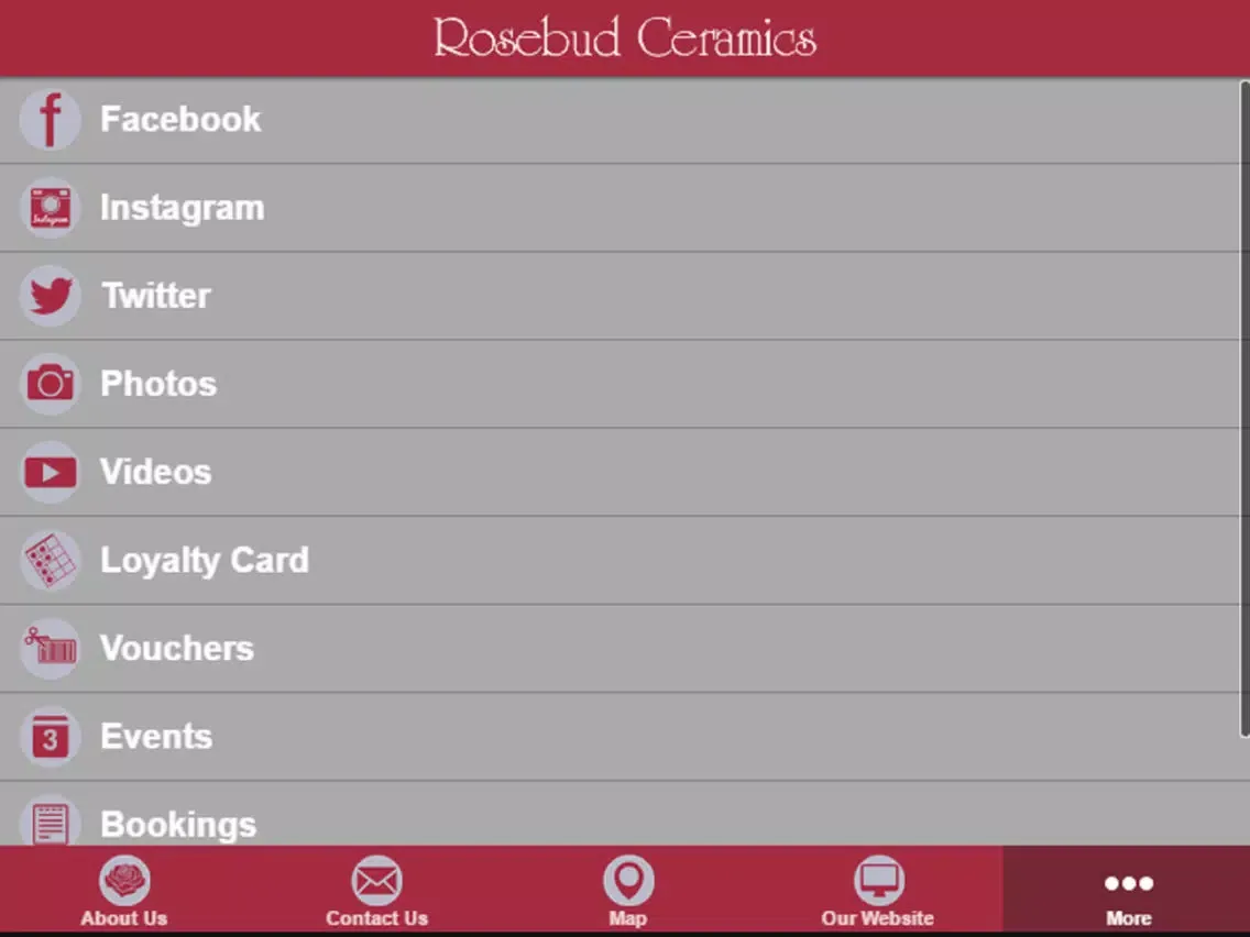 Rosebud Ceramics iPad 應用截圖