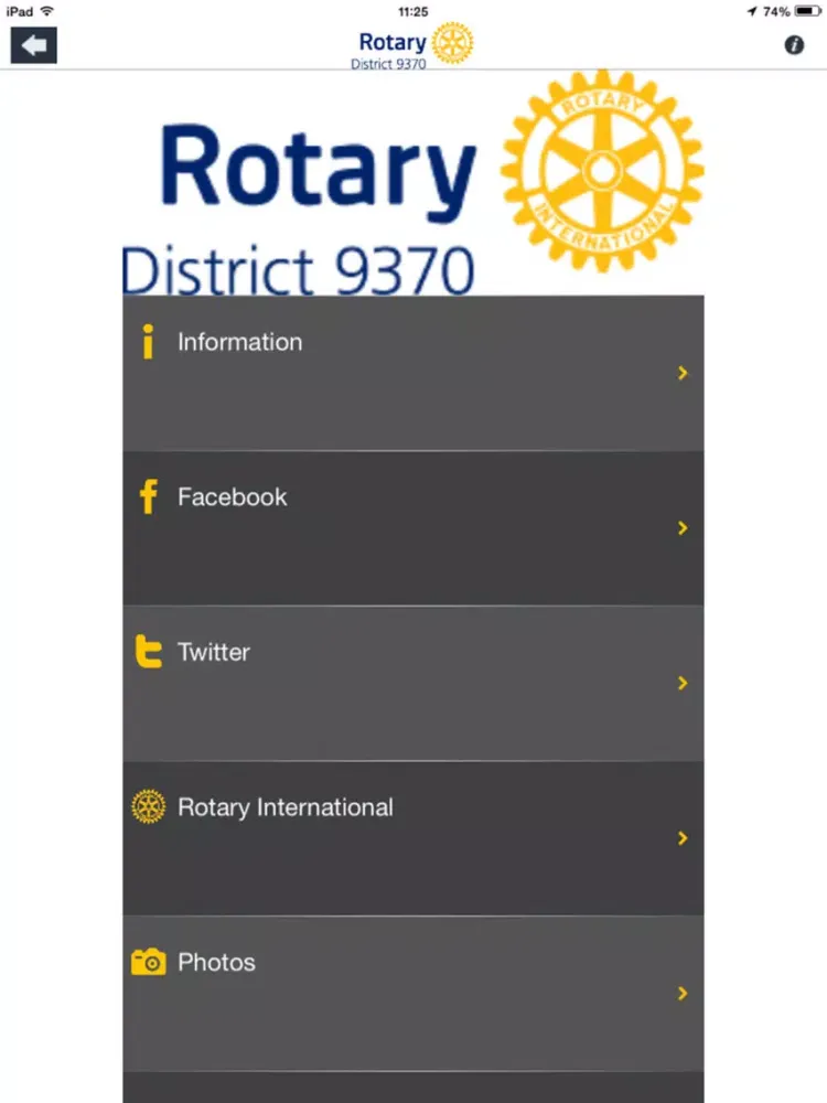 Rotary D9370 iPad  سکرین شاٹس