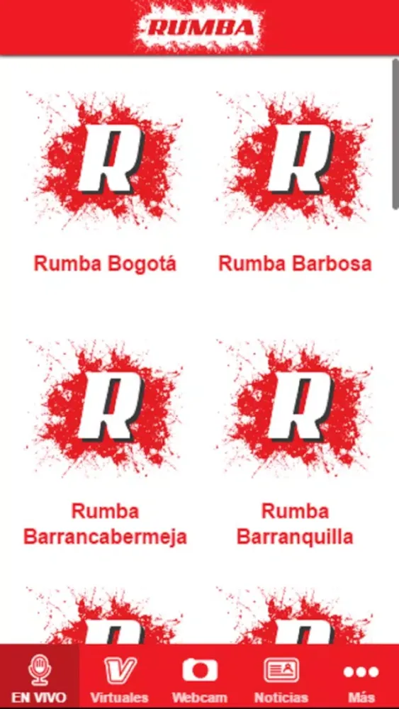 Rumba App स्क्रीनशॉट