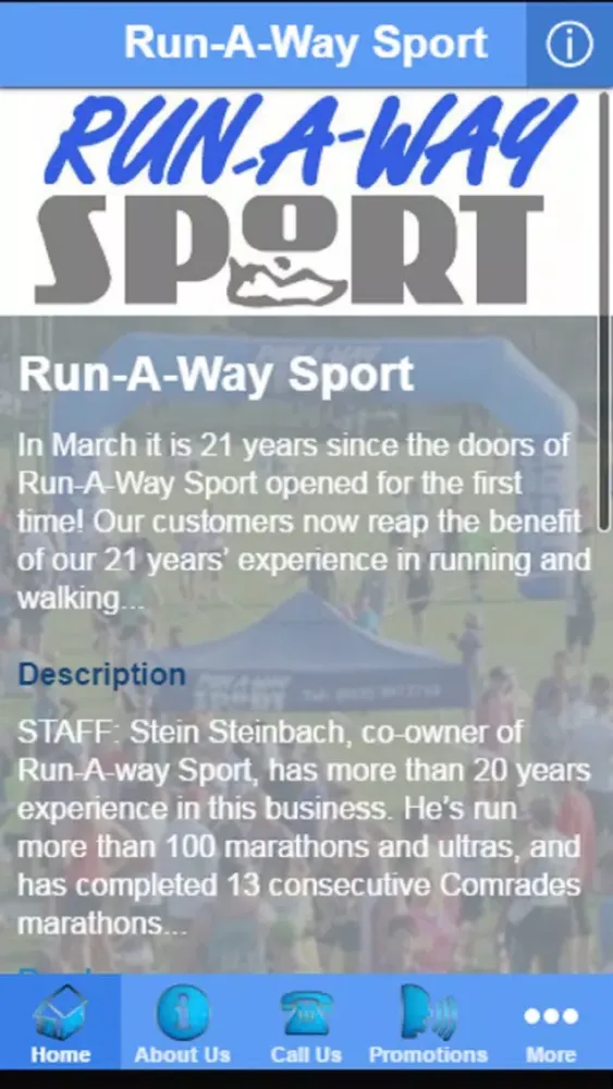 ภาพหน้าจอของ Run-A-Way Sport