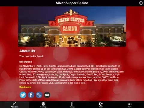 Скриншоты Silver Slipper Casino Hotel iPad 