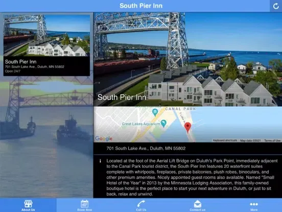Capturas de pantalla de South Pier Inn iPad 