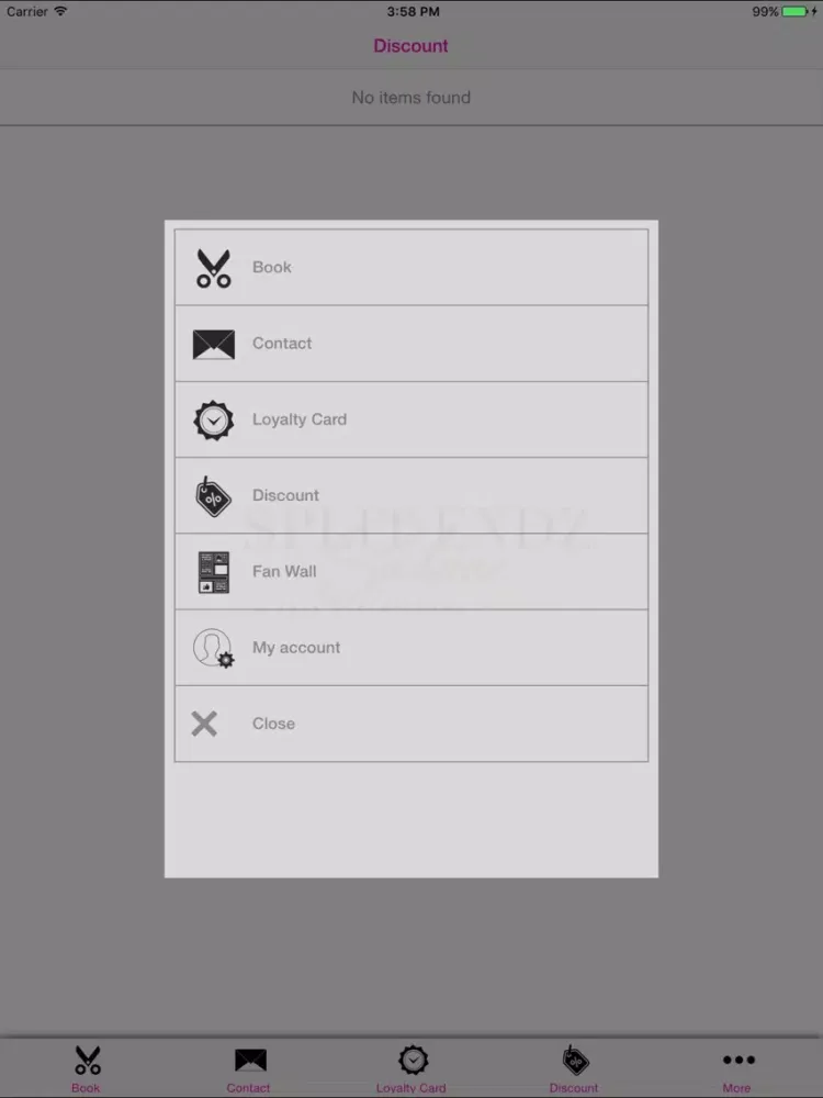 Split Endz Salon iPad  Screenshots