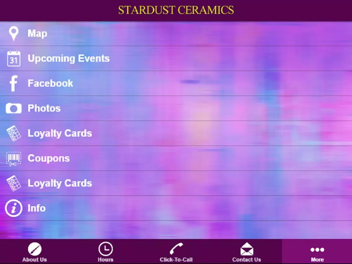 Stardust Ceramics iPad  স্ক্রিনশট