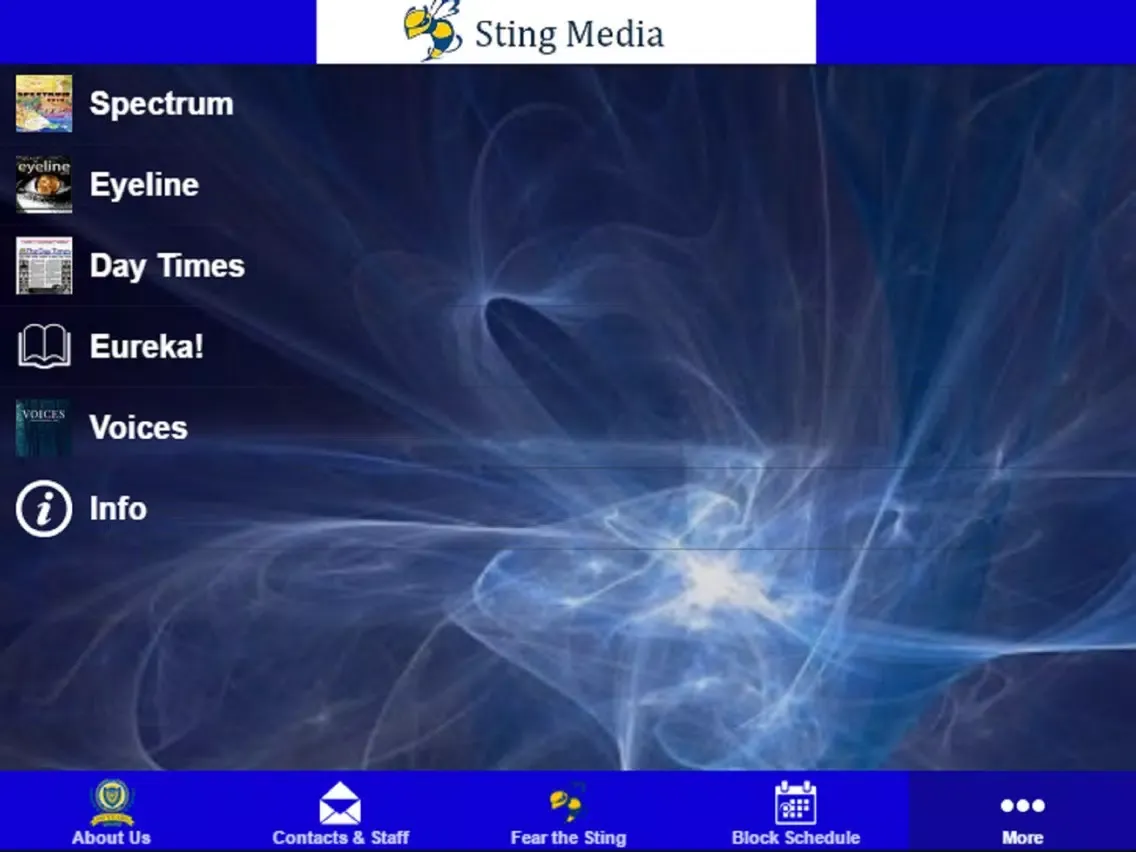 Sting Media iPad  Ekran Görüntüleri