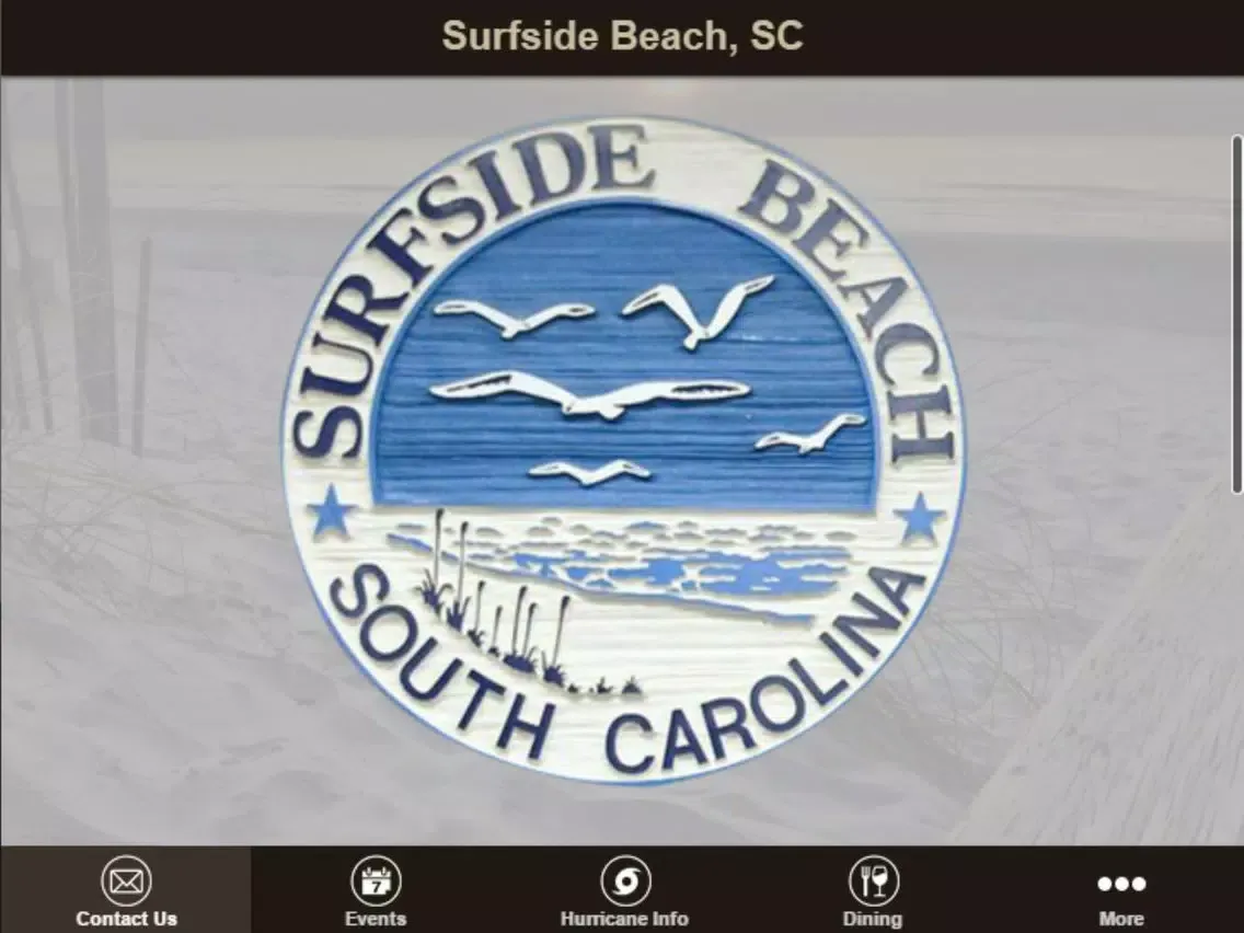 Capturas de tela do Town of Surfside Beach, SC iPad 