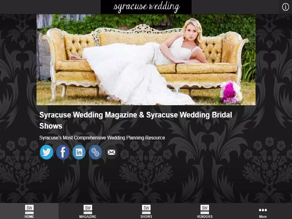 صور Syracuse Wedding iPad 
