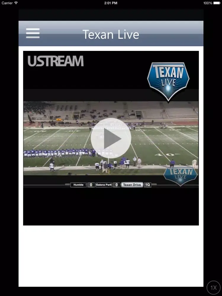 Texan Live iPad 應用截圖