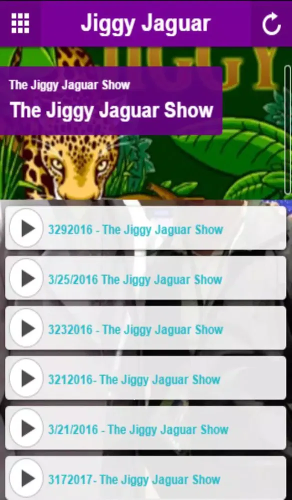 Скриншоты Jiggy Jaguar App