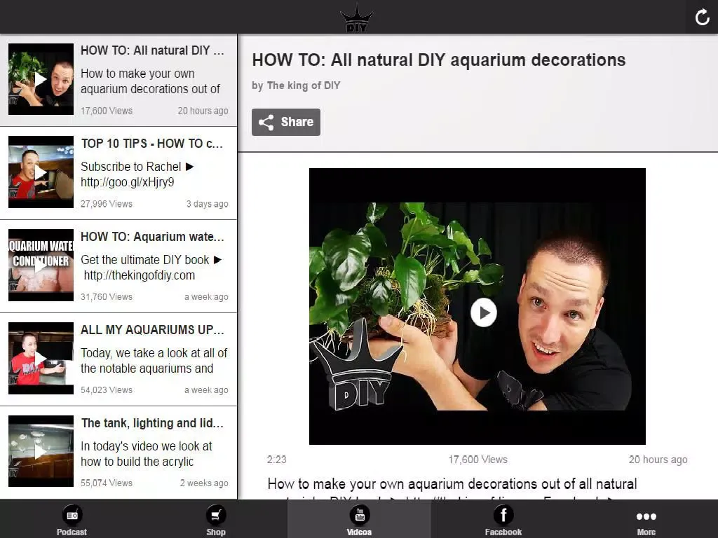 Capturas de pantalla de The king of DIY iPad 