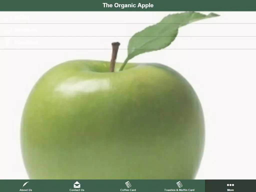 Ảnh chụp màn hình của The Organic Apple iPad 