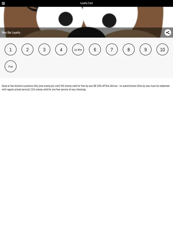 The Wax Bar App iPad 应用截图