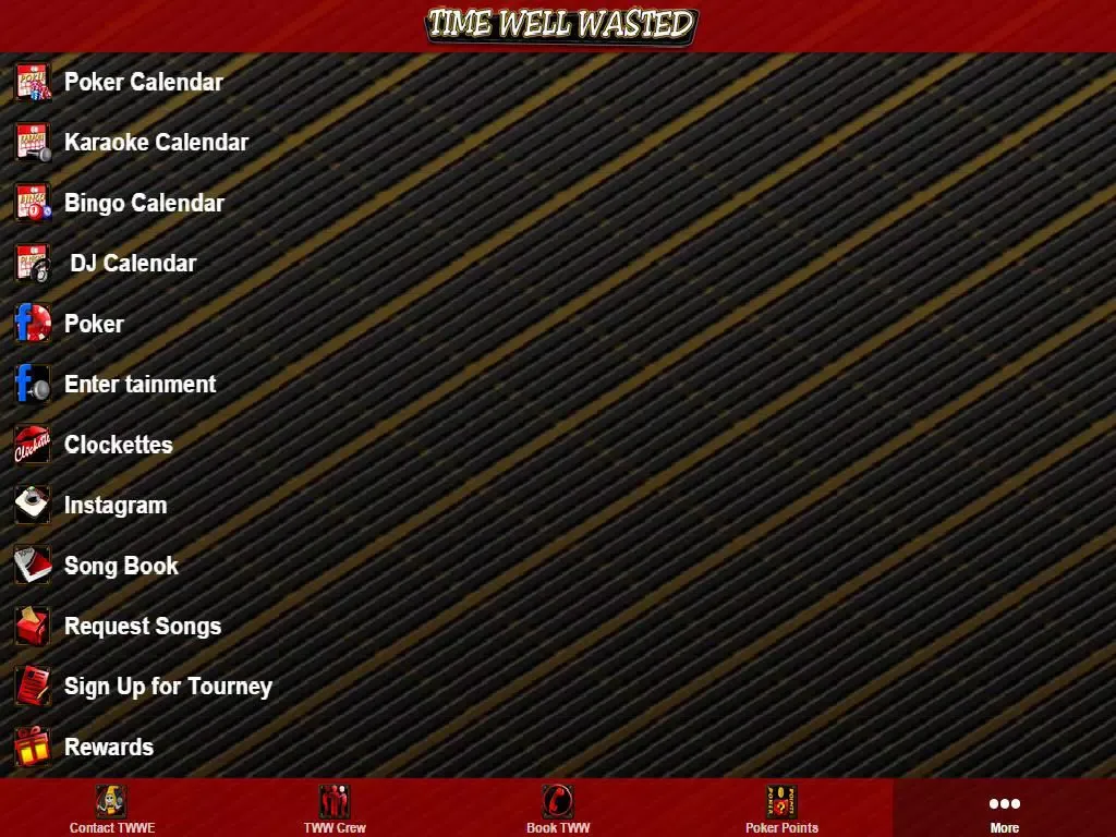 Time Well Wasted Entertainment iPad 应用截图