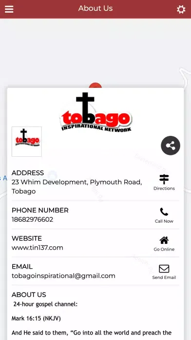 Captures d'écran de Tobago Inspirational Network