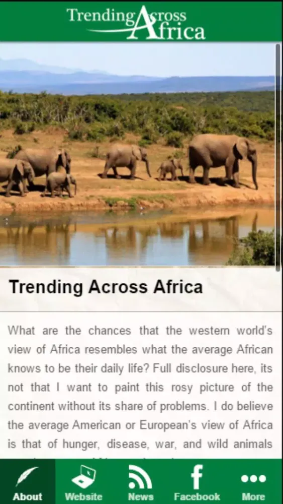 Trending Across Africa سکرین شاٹس