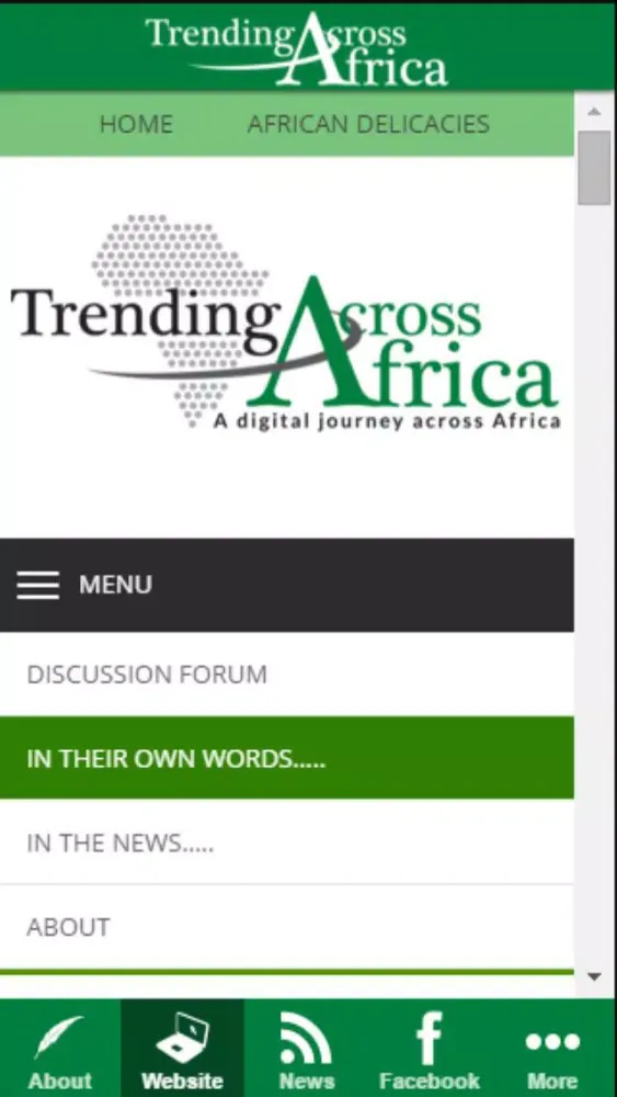 Trending Across Africa سکرین شاٹس