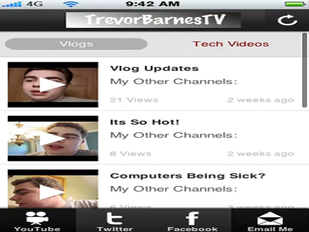 Screenshot di TrevorB iPad 