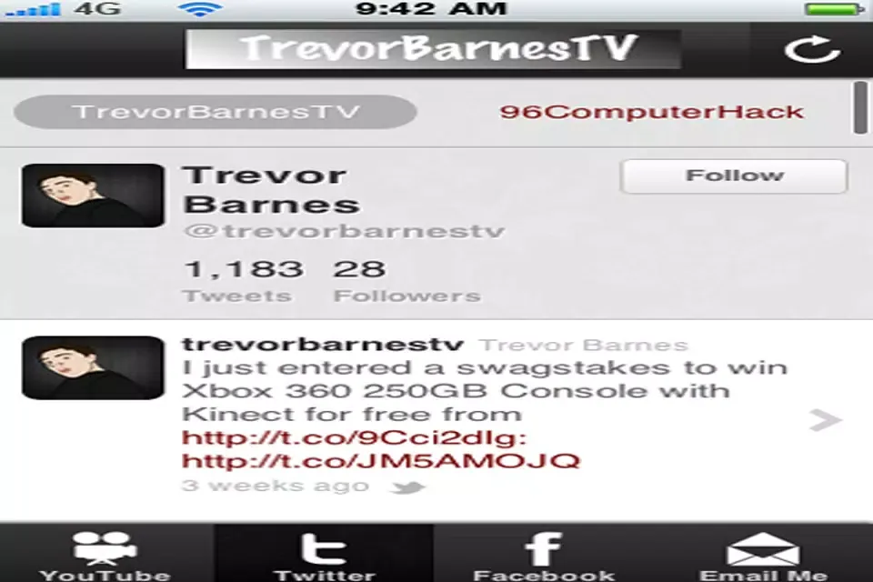 Screenshot di TrevorB