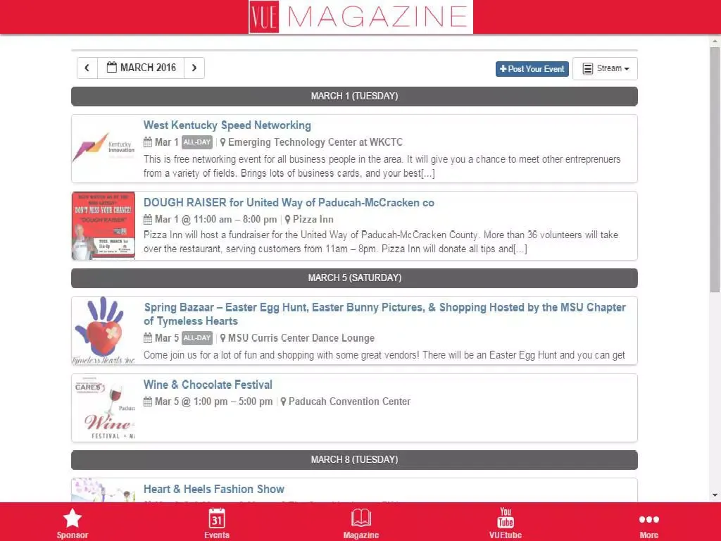 VUE Magazine 1.0 iPad  سکرین شاٹس