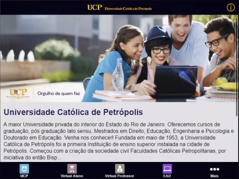 Capturas de pantalla de UCP Mobile iPad 