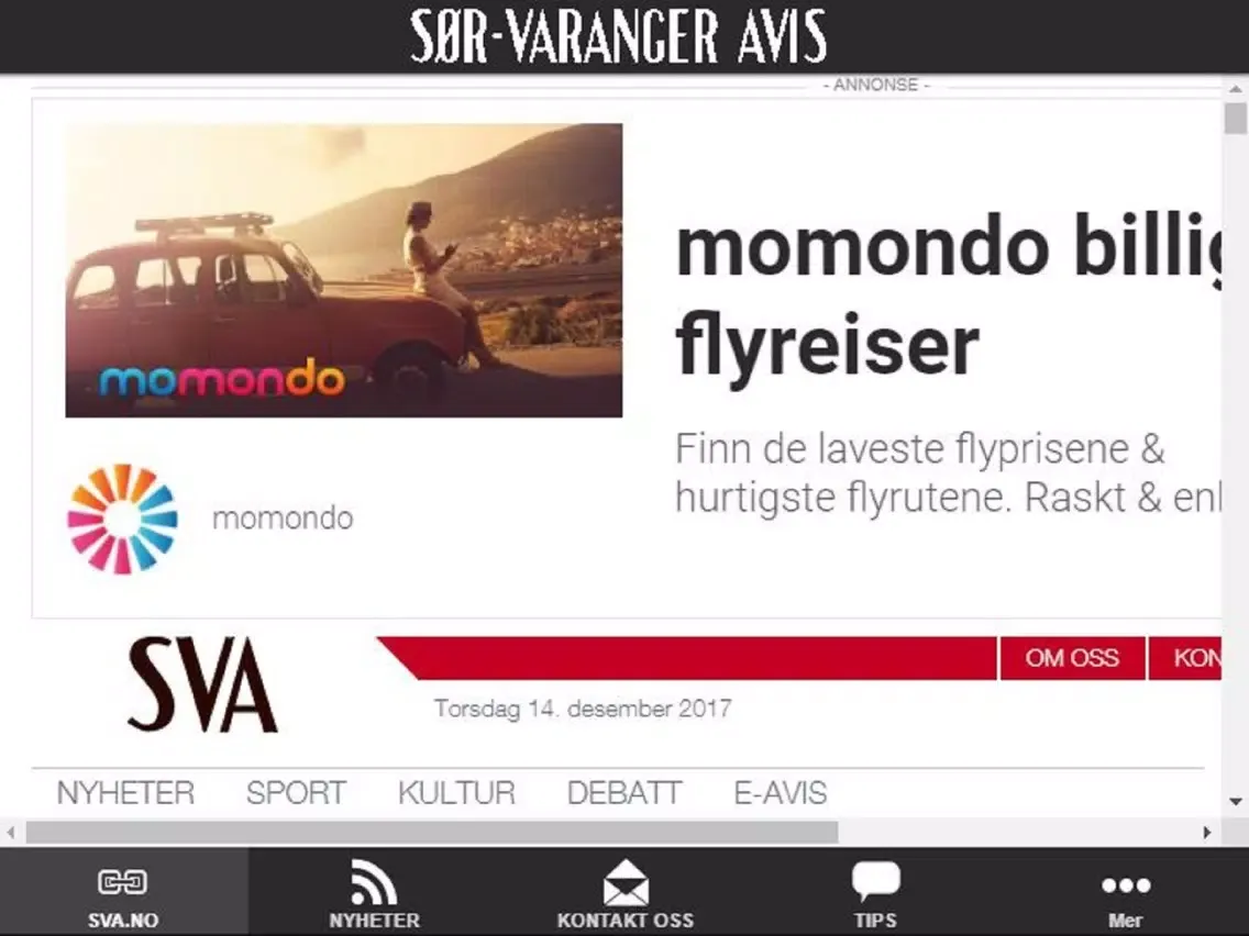 صور Sør-Varanger Avis iPad 