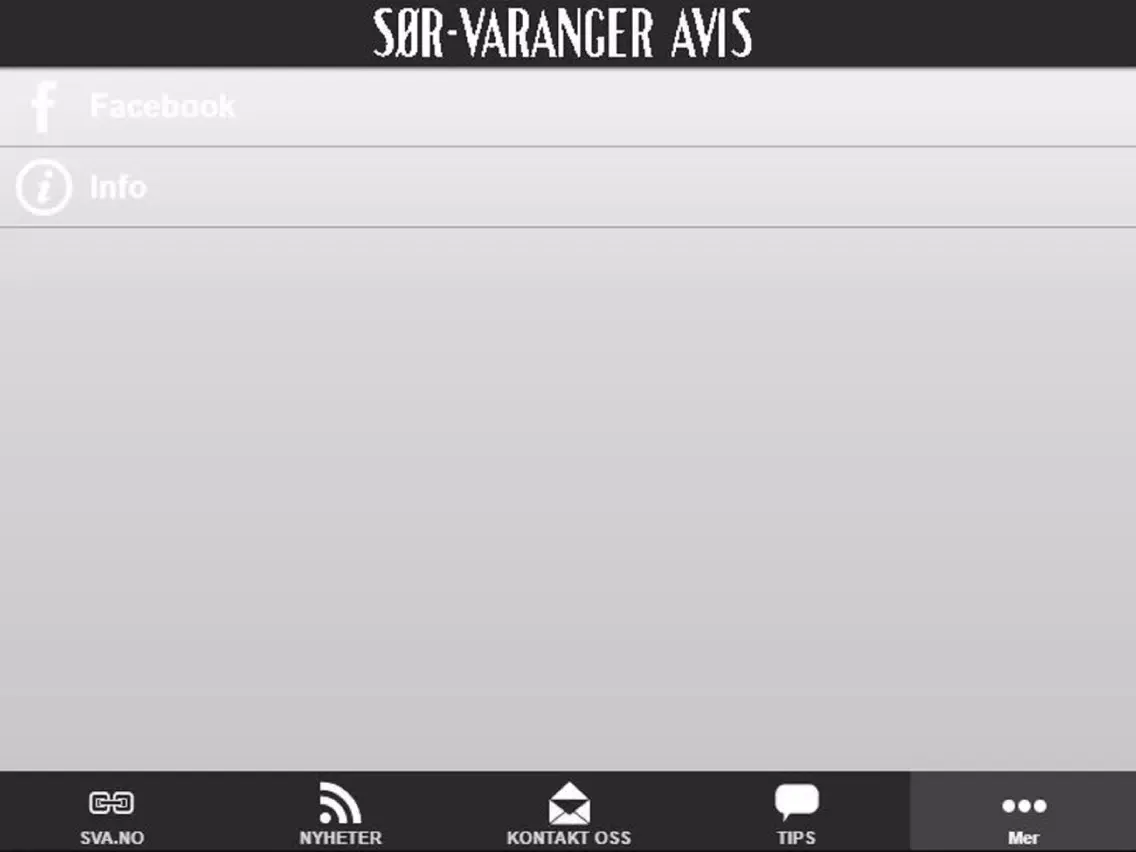 صور Sør-Varanger Avis iPad 