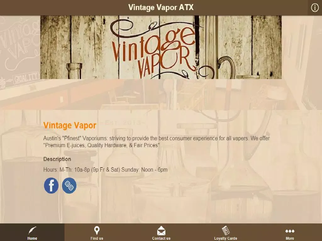 Captures d'écran de Vintage Vapor ATX iPad 