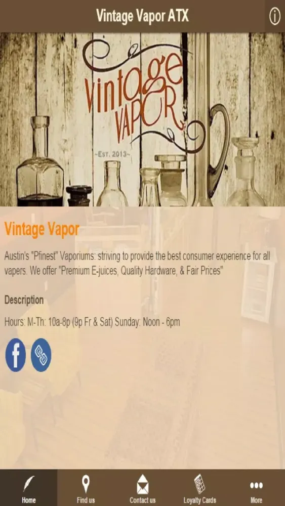 Captures d'écran de Vintage Vapor ATX